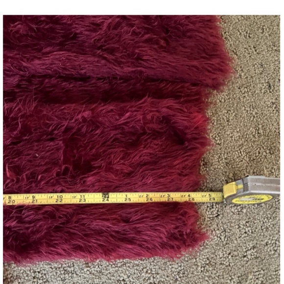 Long Fuzzy Cardigan Sweater soft and luxurious sz small generous fit - Picture 6 of 9